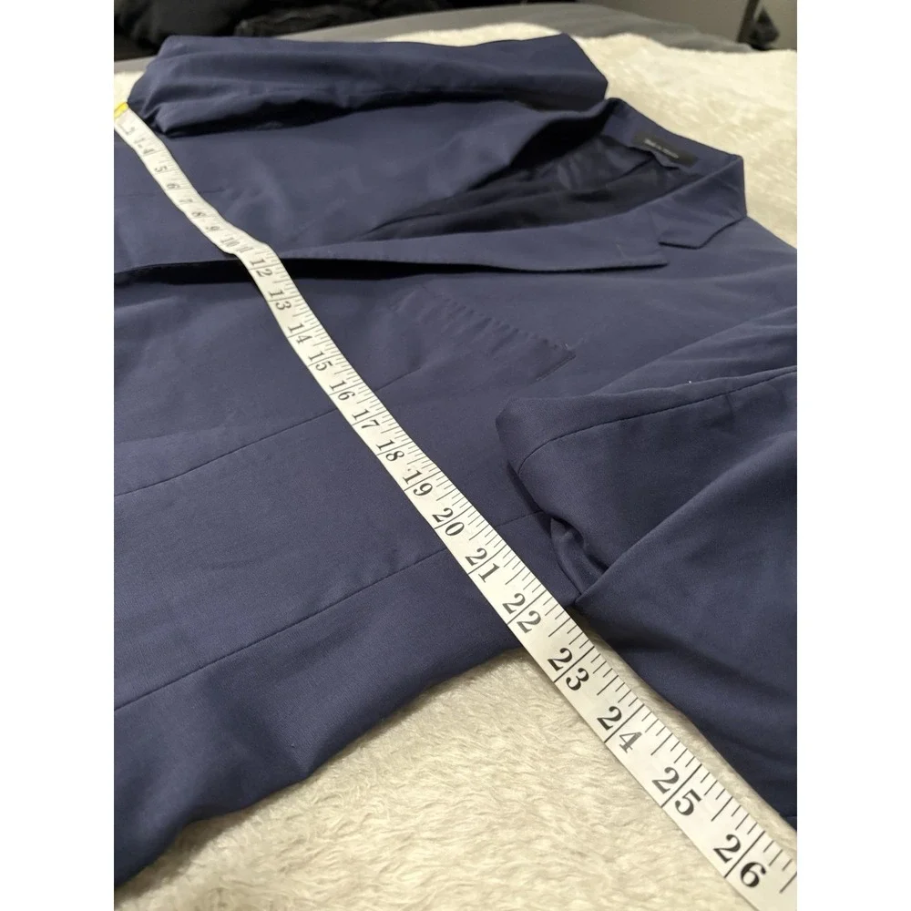 Lauren Ralph Lauren Men's Blue Slim Fit Wool Blazer Size 44R Black‎ Label
